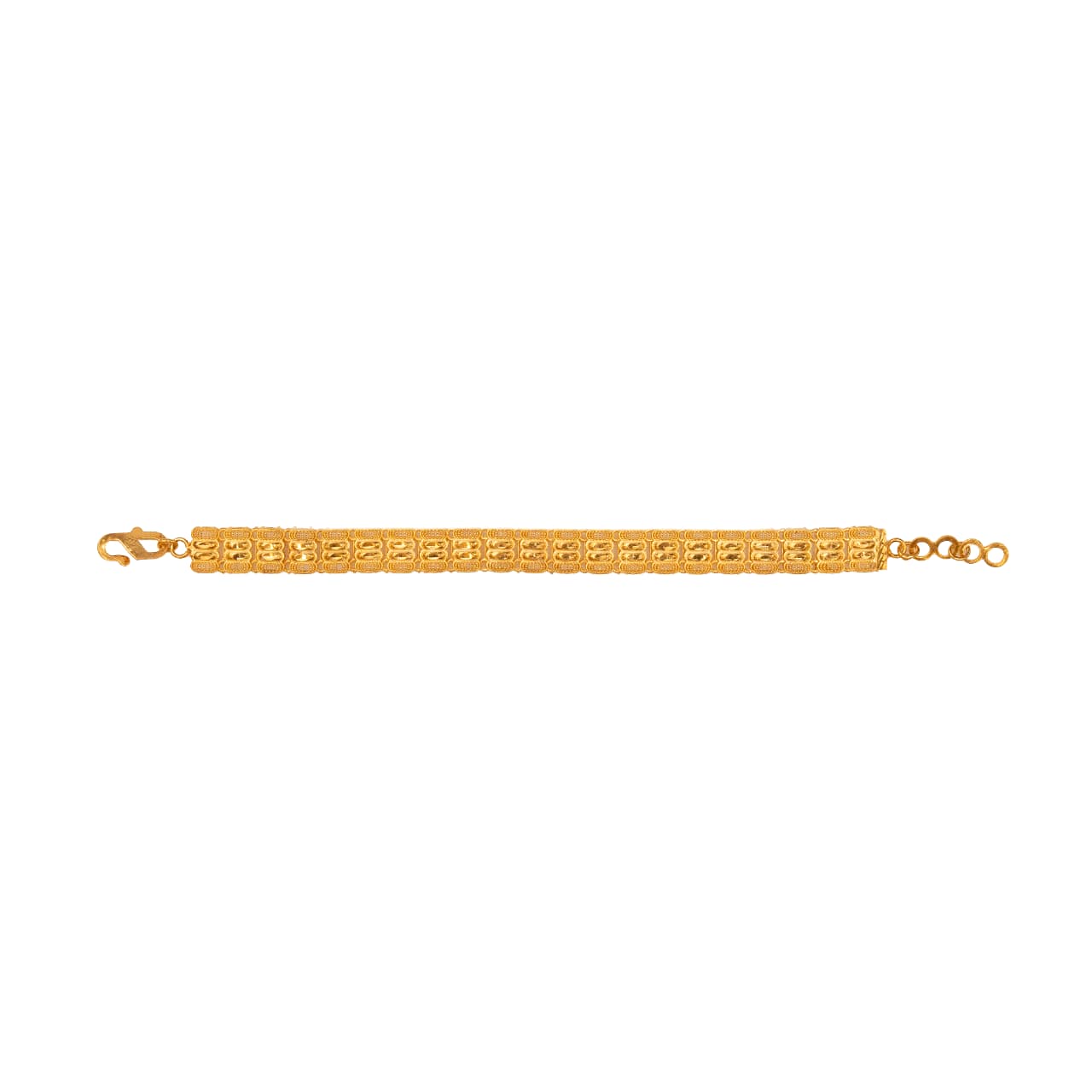 إسوارة فضة مطلية ذهب ST-003 - موديل 2